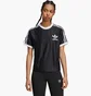Футболка жіноча Adidas Adicolor 3-Stripes Pinstripe T-Shirt Black IX5505