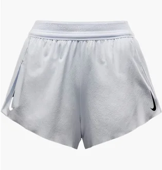 Шорты женские Nike Aeroswift Dri-Fit Adv Mid-Rise Brief-Lined 3 Running Shorts White FN2328-100