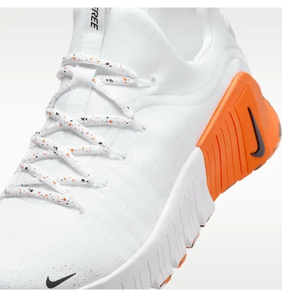 Кроссовки мужские Nike Free Metcon 6 White/Orange FJ7127-106
