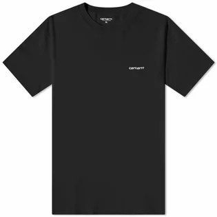 Футболка чоловіча Carhartt Script Embroidery Tee Black I030435-0D2XX