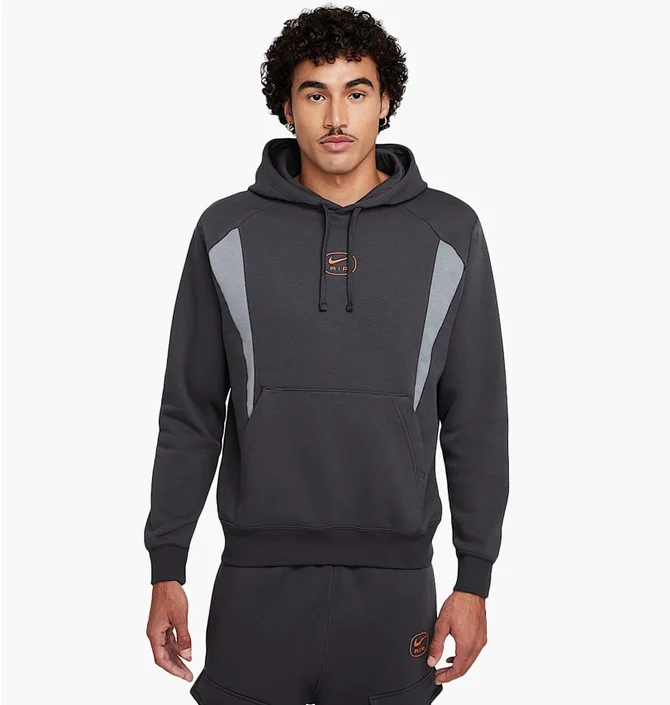 Худи мужское Nike M Nsw Sw Air Po Grey HM0175-061