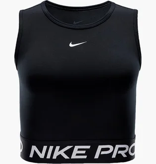 Топ женский Nike Pro Dri-Fit Cropped Tank Top Black FZ3615-010