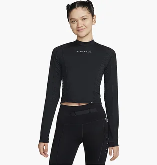 Лонгслив женский Nike Trail Dri-Fit Long-Sleeve Running Top Black FN4706-010