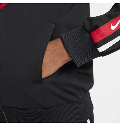 Олимпийка детская Nike K Nsw Club+ Poly Fz Hoodie Black FZ4906-010