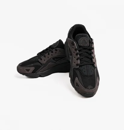 Кросівки чоловічі Nike Air Huarache Runner Casual Shoes Black/Brown DZ3306-002
