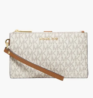 Кошелек женский Michael Kors Adele Logo Beige 32F1GJ6W4B-VANILLA-18805
