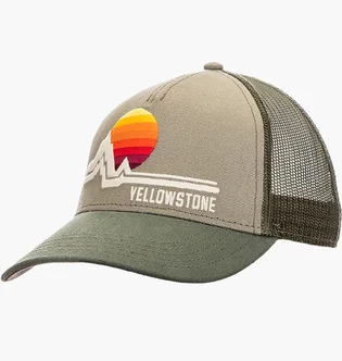 Кепка чоловіча American Needle Yellowstone Np Valin Green SMU500A-YNP