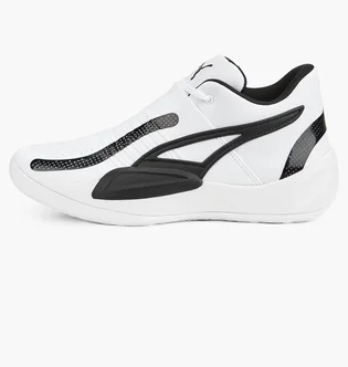 Кроссовки мужские Puma Rise Nitro Basketball Shoes White 377012-09