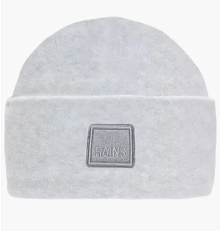 Шапка унисекс Rains Fleece Beanie T1 Grey 20160-07