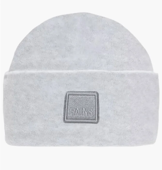 Шапка унісекс Rains Fleece Beanie T1 Grey 20160-07