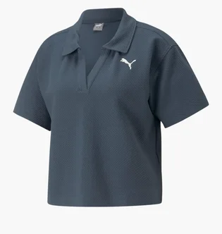 Поло жіноче Puma Her Polo Tee Blue 67310816