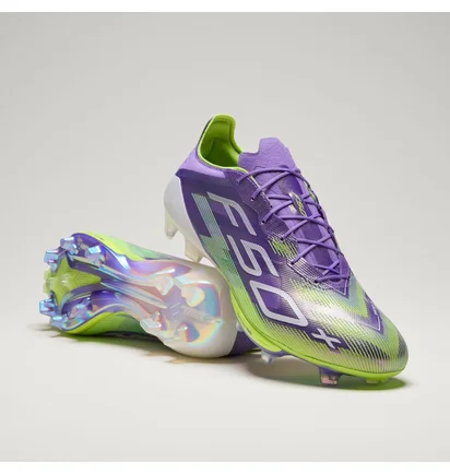 Бутсы мужские Adidas F50+ Violet/Green JS3211