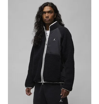 Толстовка чоловіча Air Jordan Essentials Full-Zip Winter Black Dv1583-010
