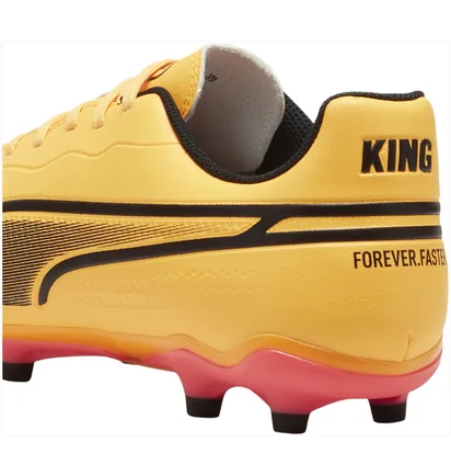 Бутсы унисекс Puma King Match Fg/Ag Yellow 107570-05