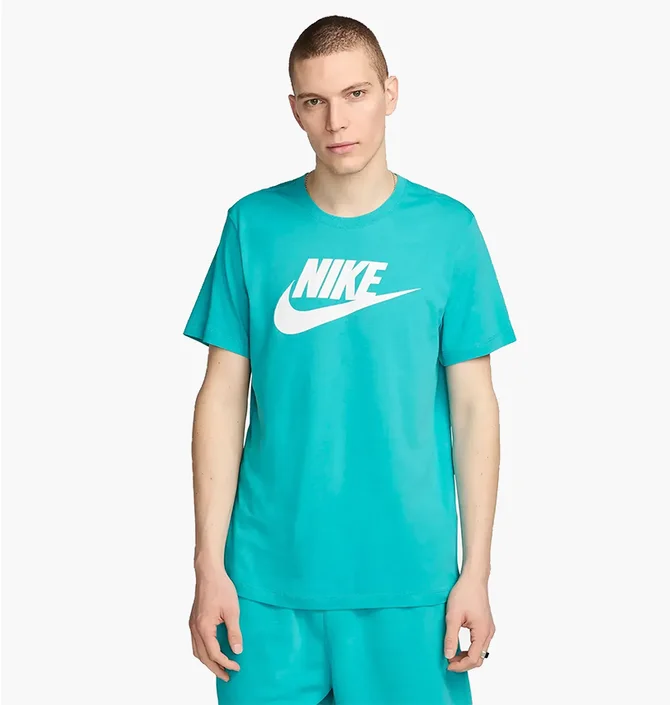Футболка чоловіча Nike M Nsw Tee Icon Futura Turquoise AR5004-345