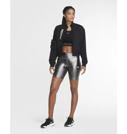 Шорти жіночі Nike One Icon Clash Black/Metallic Cz1143-010