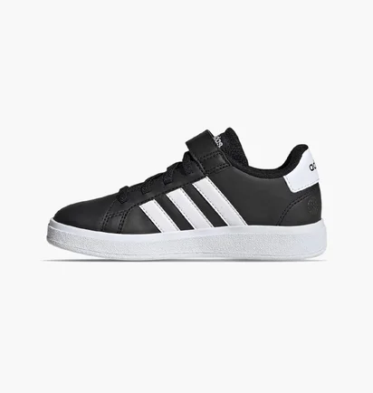 Кроссовки детские Adidas Grand Court Black GW6513