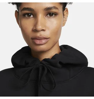 Худи женское Nike Sportswear Oversized Fleece Pullover Hoodie Black FB9958-010