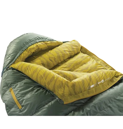 Спальник THERM-A-REST Questar -6С Olive/Yellow 13157