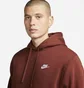Худі чоловіче Nike Sportswear Club Fleece Brown Bv2654-217