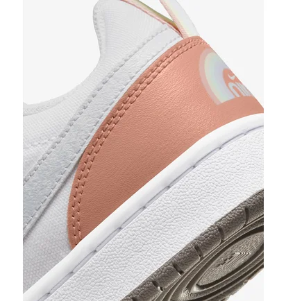 Кросівки дитячі Nike Court Borough Low 2 White/Peach DM1216-100