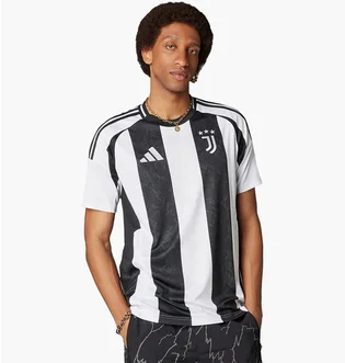 Футболка мужская Adidas Juventus 24/25 Home Jersey White/Black IS8002