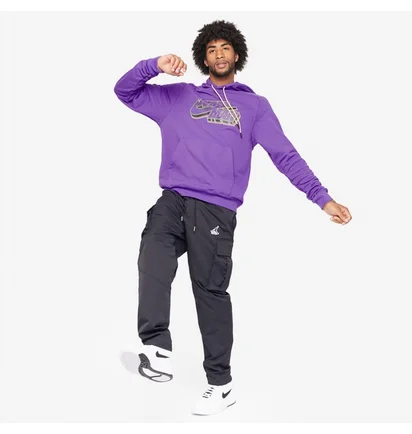 Худи мужское Air Jordan Jumpman Fleece Hoodie Violet Dm1402-579