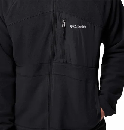 Кофта чоловіча Columbia Fast Trek Overlay Full Zip Fleece Black 2135691010