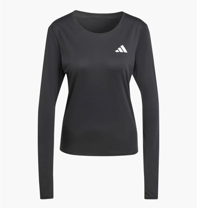 Лонгслив женский Adidas Adizero Running Black JD3614