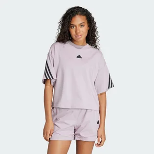 Футболка женская Adidas Future Icons 3-Stripes Violet IS3613