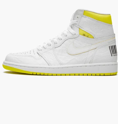 Кроссовки мужские Air Jordan 1 White 555088-170