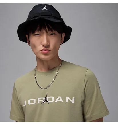 Футболка чоловіча Air Jordan Air Ss Crew Olive IB7353-238