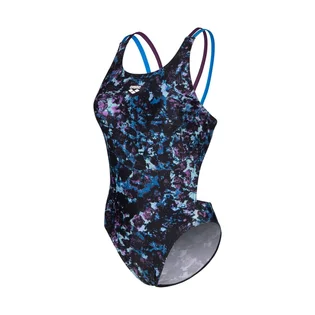 Купальник жіночий Arena Rockin Swimsuit Swim Tech Mult Blue 008159-889