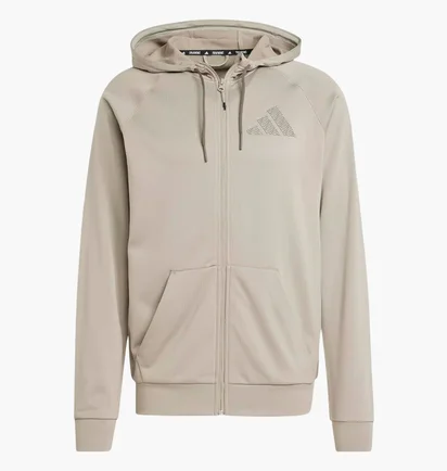 Толстовка мужская Adidas Game And Go Beige IW8411