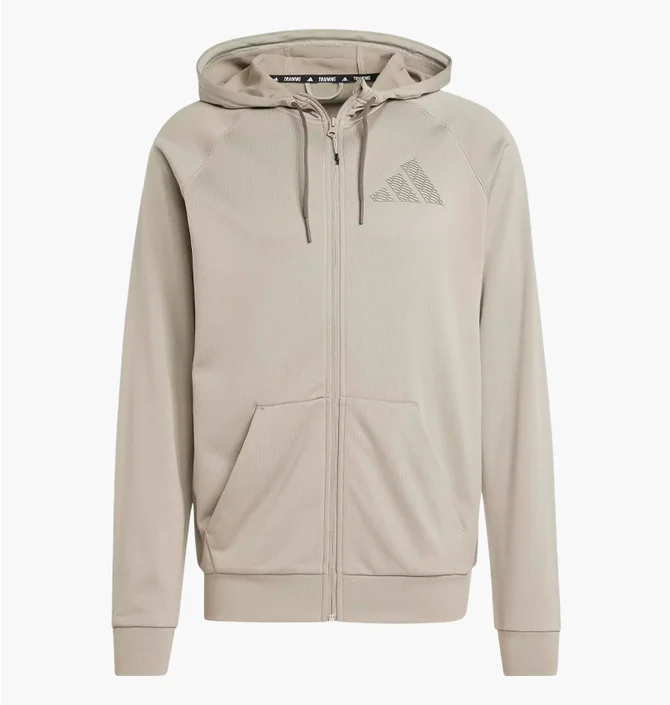 Толстовка мужская Adidas Game And Go Beige IW8411