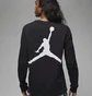 Лонгслів чоловічий Air Jordan M J Df Sprt Gfx Ls Crew Black DV8446-010
