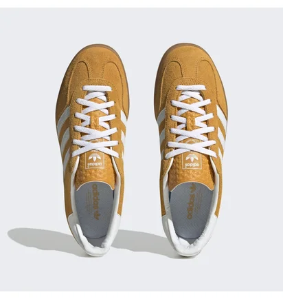 Кроссовки женские Adidas Gazelle Indoor Shoes Orange Hq8716