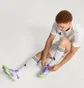 Бутсы мужские Adidas F50+ Violet/Green JS3211