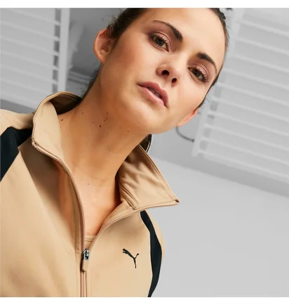 Спортивный костюм женский Puma Classic Tricot Op Beige/Black 675234-89