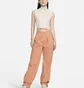 Топ женский Nike Sportswear Collection Mock-Neck Cropped Tank Beige FB8343-104