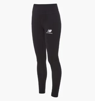 Леггинсы женские New Balance Essentials Stacked Logo Black WP31509BK