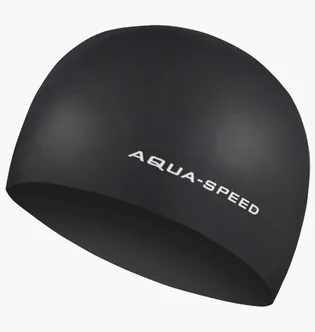 Шапочка для плавания Aqua speed 3D Cap 5754 Black 092-07