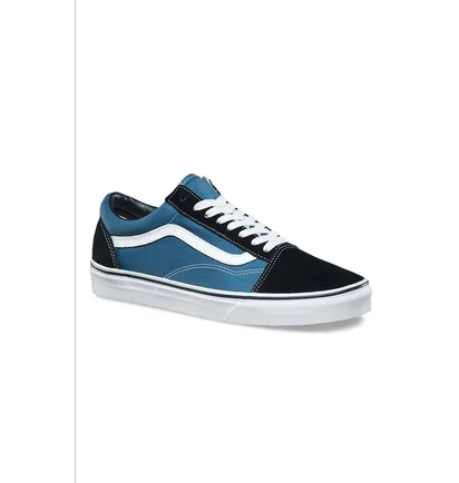 Кеди жіночі Vans Old Skool Shoe Black/Blue D3Hnvy