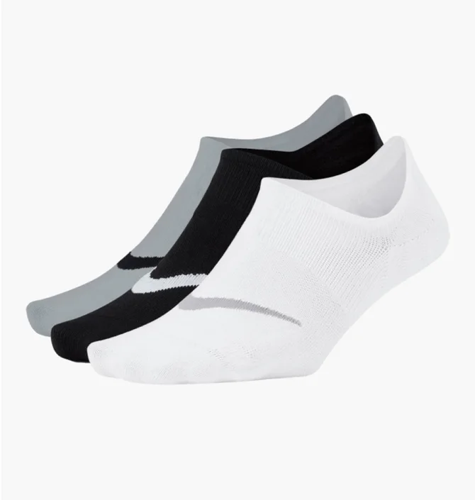 Шкарпетки жіночі Nike Everyday Plus Ltwt Footie Multi (3 пари) Sx5277-927
