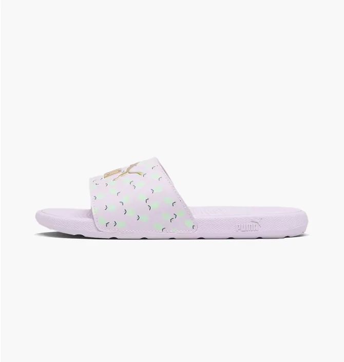 Тапочки детские Puma Cool Cat 2.0 Lemon Slides Violet 395657-01