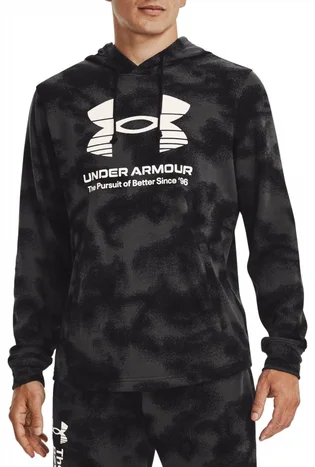 Худи мужское Under Armour Hooded Sweatshirt Ua Rival Terry Novelty Hd Black 1377185-001