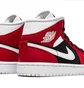 Кроссовки женские Air Jordan Wmns 1 Mid Red/Black BQ6472-601