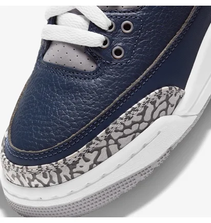 Кроссовки детские Air Jordan 3 Retro Georgetown Blue 398614-401