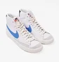 Кроссовки мужские Nike Blazer Mid 77 Vintage White/Blue Bq6806-118