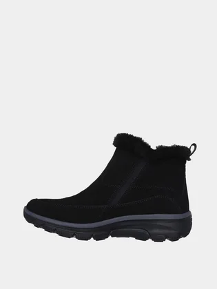 Ботинки женские Skechers Relaxed Fit: Easy Going - Cool Zip! Black 167862-BLK